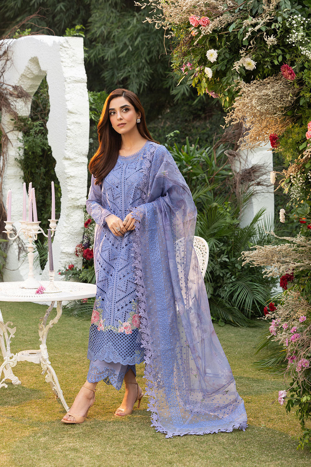Sobia Nazir Luxury Lawn - 10B Ayla's Atelier